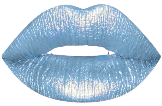 Bright Icy Blue Lipstick - Lime Crime