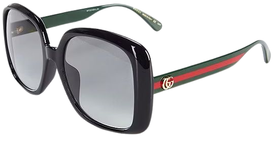 Gucci Women's Black Square 56mm Sunglasses | Dillard's