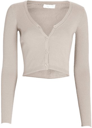 SABLYN Carmella Cropped Cashmere-Blend Cardigan | INTERMIX®