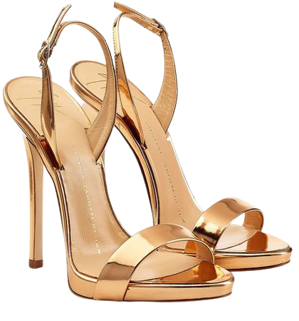 Gold Sandal Heels