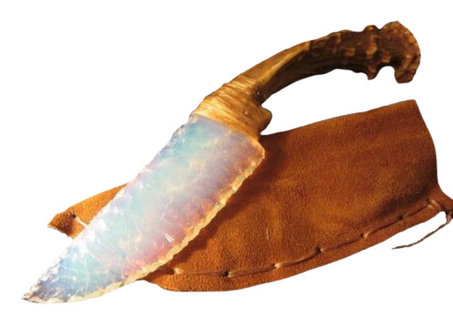 fire opal knife