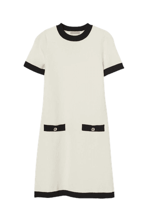 Fine-knit Dress - Cream - Ladies | H&M CA