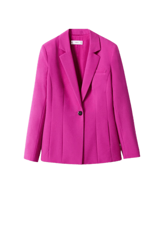 Fitted suit blazer - Women | Mango USA