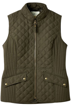Minx null Diamond Quilted Vest , Size US 6 | Joules US
