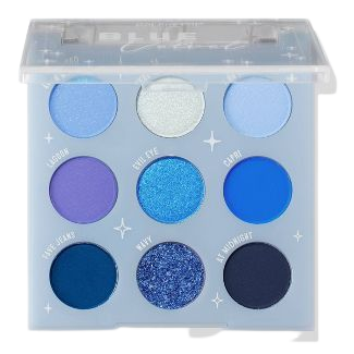 Colourpop Pressed Powder Eyeshadow Makeup Palette - Blue Velvet - 0.3oz : Target