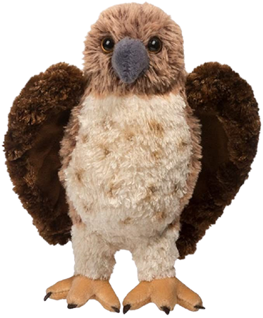 Amazon.com: Douglas Orion Red-Tailed Hawk Plush Stuffed Animal: Toys & Games