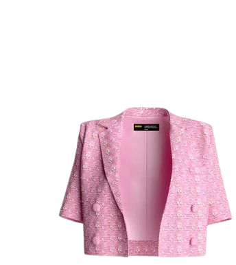 Zola Pink Tweed Jacket
