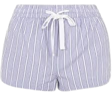 striped pajama shorts