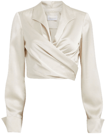 white cream top blouse