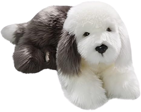 Amazon.com: Carl Dick Bobtail, Old English Sheepdog 17 inches, 45cm, Plush Toy, Soft Toy, Stuffed Animal 3435 : Toys & Games