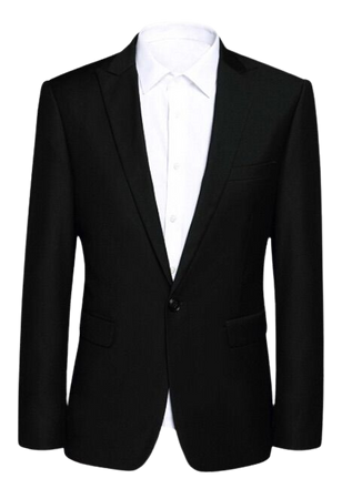 black suit jacket