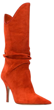 The Attico Slouchy Suede Boots - Farfetch