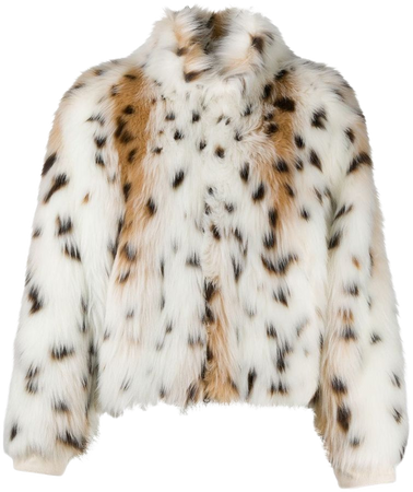 Jejia, Animal Print faux-fur Jacket