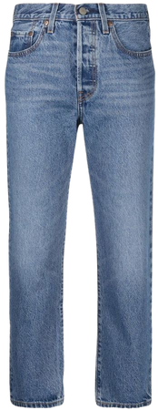 Levi's 501® Cropped straight-leg Jeans - Farfetch