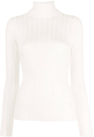 Aspesi Ribbed roll-neck Knitted Top - Farfetch
