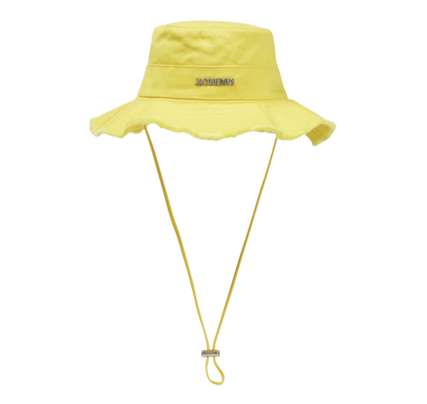 JACQUEMUS yellow hat