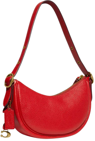 COACH Luna Soft Pebble Leather Shoulder Bag | Nordstrom