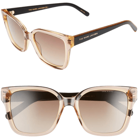 The Marc Jacobs 53mm Square Sunglasses | Nordstrom