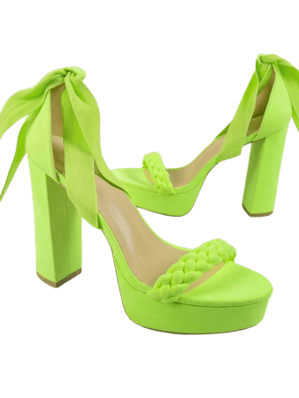 Braided Vamp Platform Block Heel Sandals | SHEIN USA