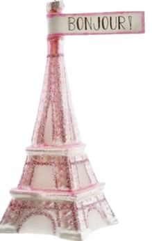pink Paris Eiffel Tower