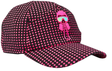 Fendi | Karlito appliquéd polka-dot tech-jersey baseball cap | NET-A-PORTER.COM