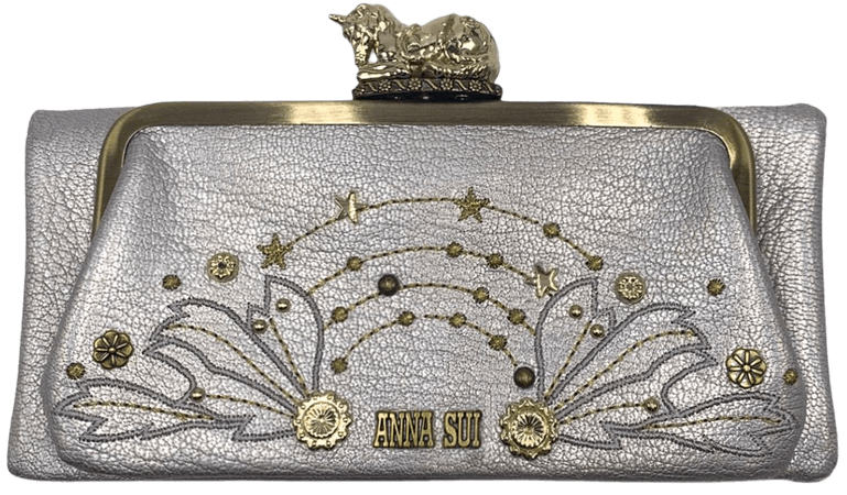 Large Fantasia Wallet with Unicorn Clasp – Anna Sui