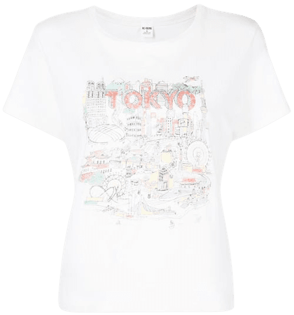 SRE/DONE Tokyo-print T-shirt