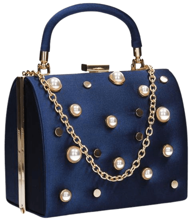 Briar Doctor Clutch Bag Navy Blue – SWANKYSWANS
