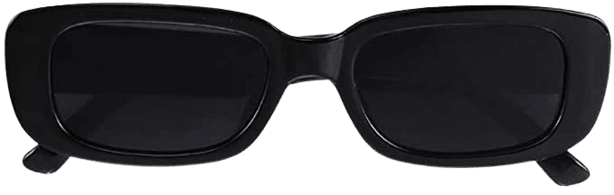 Amazon.com: BOJOD Rectangle Sunglasses for Women Retro Fashion Trendy Sunglasses UV 400 Protection Square Frame Eyewear Brown : Clothing, Shoes & Jewelry