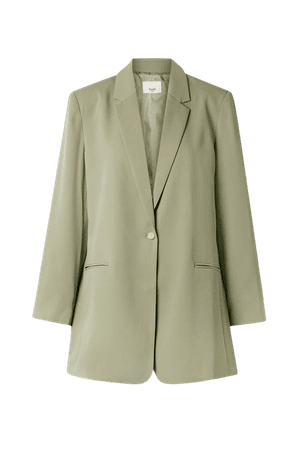 sage green frankie shop oversized blazer