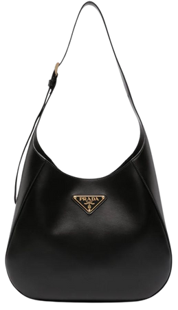 Prada Symbol triangle-logo Leather Bag - Farfetch