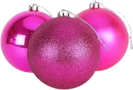 hot pink christmas ball - Google Search