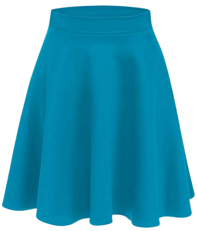 Women's Midi Skater Skirt Flared Stretch Skirt for Women - Made in USA at Amazon Women’s Clothing store: