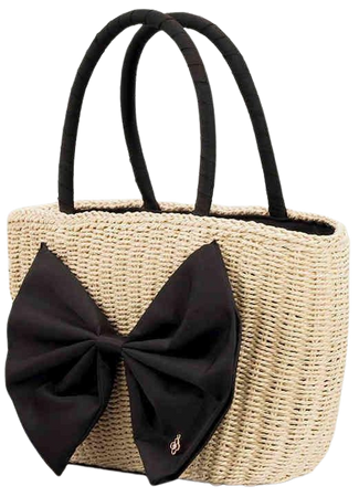 Black Bow Straw Handbag For Women Summer Beach Rattan Tote Ladies Fashion Shopper Top Handle Bags Shoulder Purses 220519 From Smproducts, $38.96 | DHgate.Com