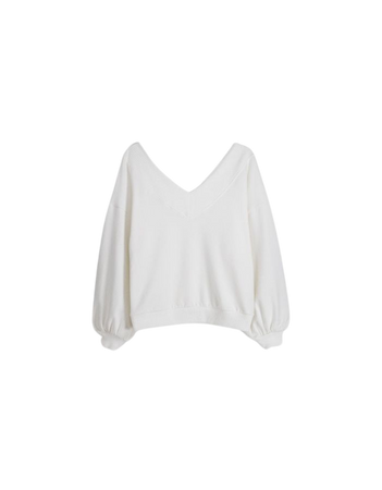 V-neck sweater - New - Women | Bershka
