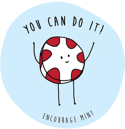 "encourage mint" Sticker by cmsortino | Redbubble