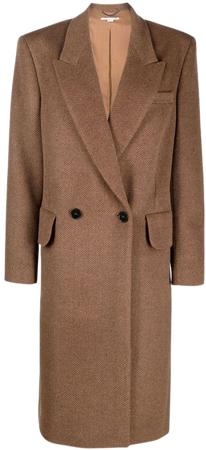 Stella McCartney double-breasted Wool Coat - Farfetch