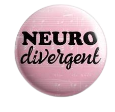 Neurodivergent button or magnet 1.25 buttons pins | Etsy