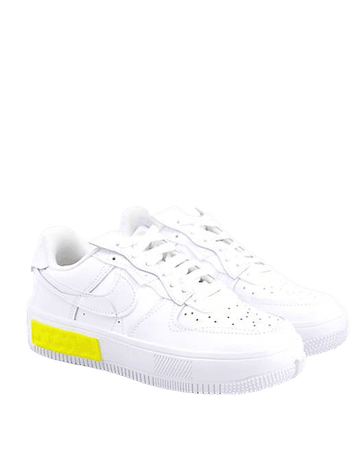 Nike Air Force 1 Fontanka sneakers in white | ASOS