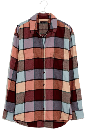 Flannel Sunday Shirt in Canosa Plaid