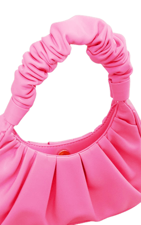 Pink Extreme Ruched Bag | PLT
