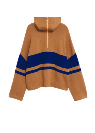 Zip knit sweater - Women | Mango USA