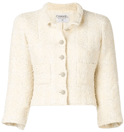 Chanel Vintage 1990 tweed jacket $2,102 - Buy VINTAGE Online - Fast Global Delivery, Price