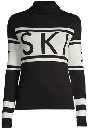 Shop Perfect Moment "Ski" Wool Turtleneck Sweater | Saks Fifth Avenue