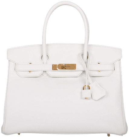 Hermes White Epsom Birkin 30cm Gold Hardware (Preloved) – Madison Avenue Couture
