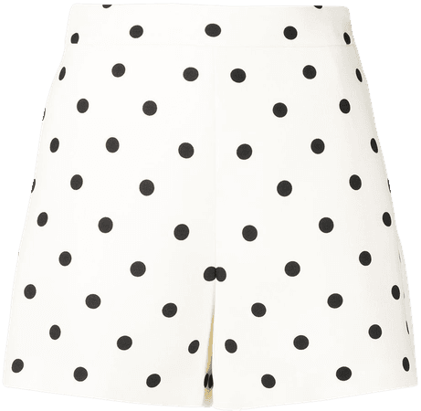 Valentino Polka Dot Print Short Shorts - Farfetch