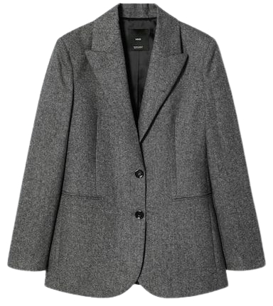 Wool suit blazer - Women | Mango USA
