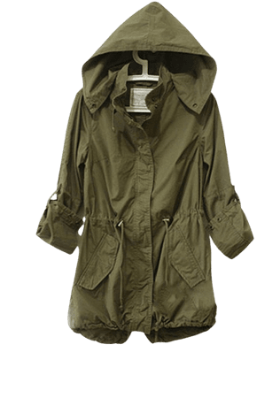 Army green jacket