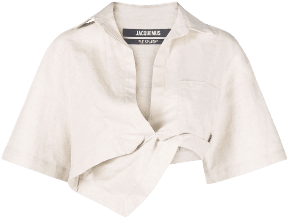 Jacquemus Capri Cropped short-sleeve Shirt - Farfetch