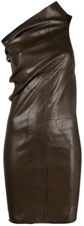 Rick Owens Athena faux-leather Minidress - Farfetch